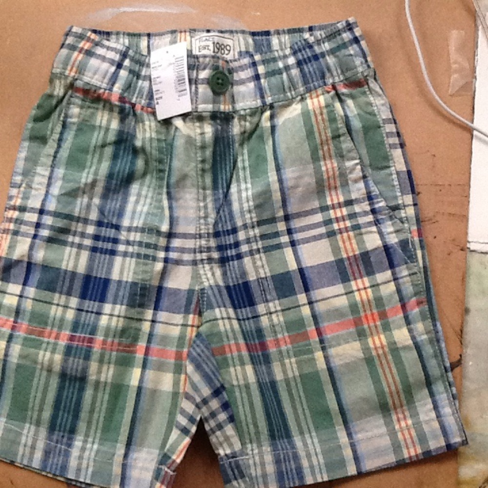 Children's Place Plaid Shorts